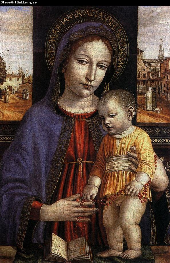 BORGOGNONE, Ambrogio Virgin and Child fdg